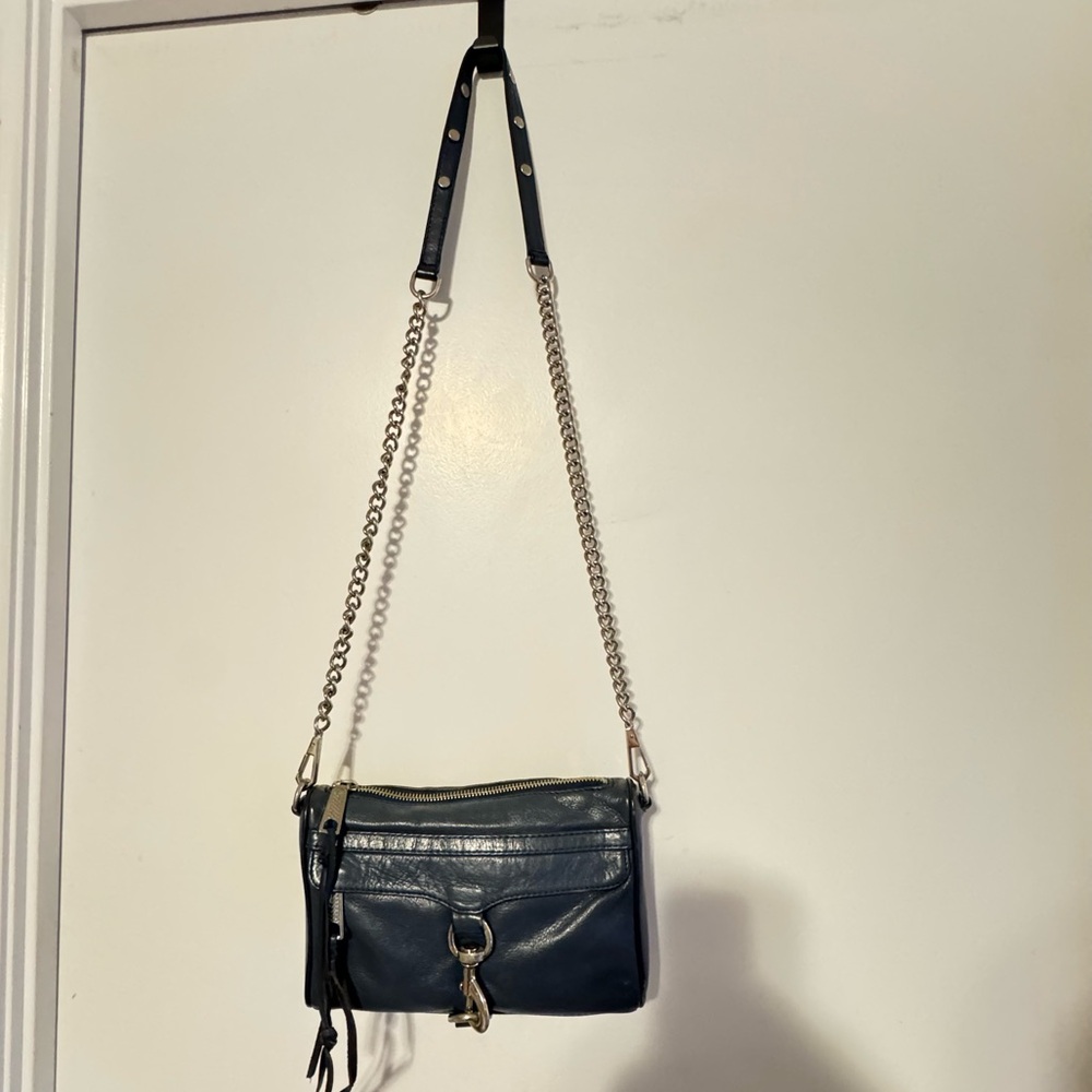 Rebecca Minkoff ‘denim’ Blue Leather Crossbody Bag